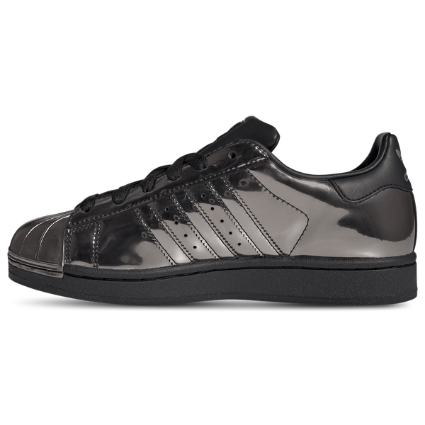 adidas Originals Superstar II - Women's - Core Black/Silver Met/Core Black - Image 2