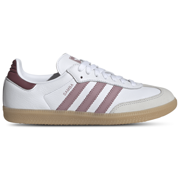 adidas Originals Samba OG - Women's - Quiet Crimson/Footwear White/Magic Mauve