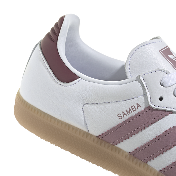 adidas Originals Samba OG - Women's - Quiet Crimson/Footwear White/Magic Mauve - Image 7