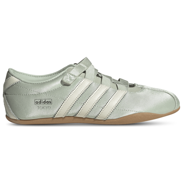 adidas Tokyo Mary Jane - Women's - Silver Met/Linen Green/Off White