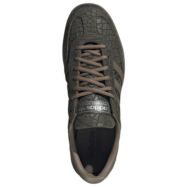 adidas Originals Handball Spezial - Men's - Olive Strata/Night Cargo/Blanch Brown - Image 4