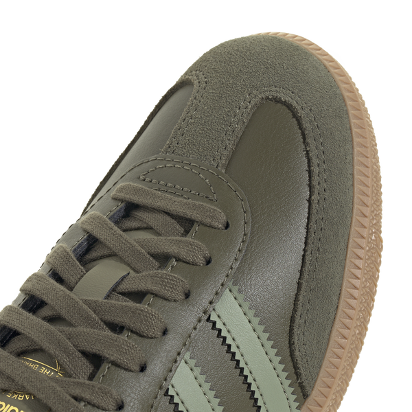 adidas Originals Samba - Boys' Grade School - Tent Green/Gum/Olive Strata - Image 6