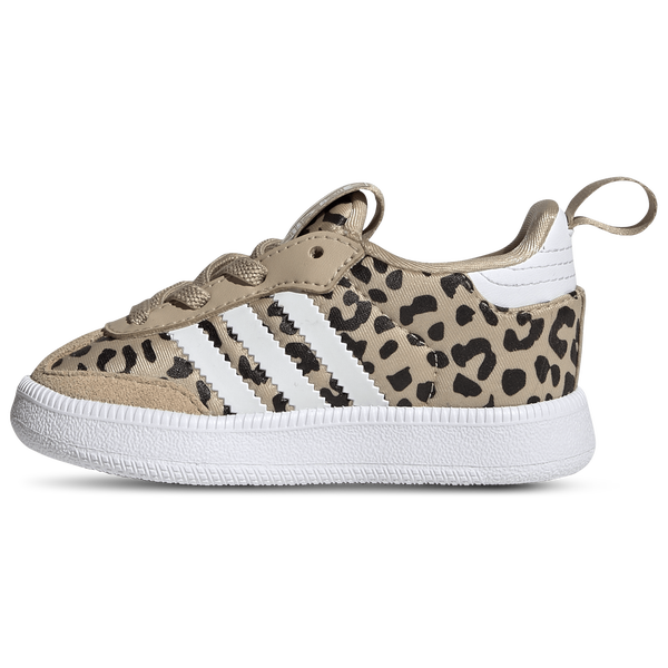 adidas Originals Samba Quickon - Boys' Toddler - Magic Beige/Footwear White/Coere Black - Image 2