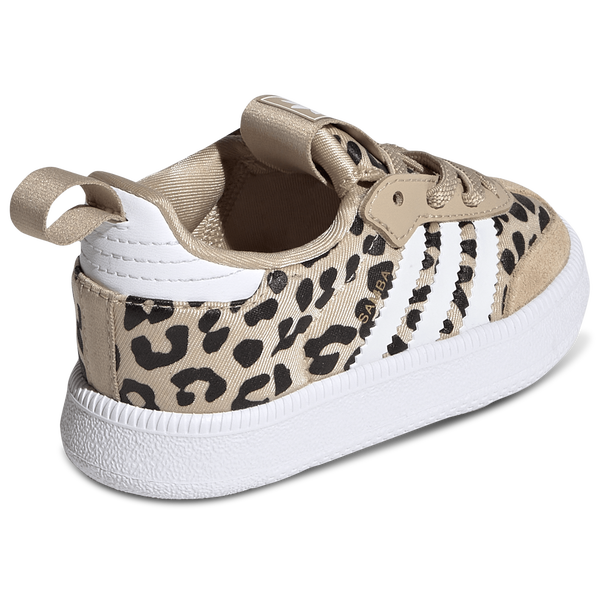 adidas Originals Samba Quickon - Boys' Toddler - Magic Beige/Footwear White/Coere Black - Image 3