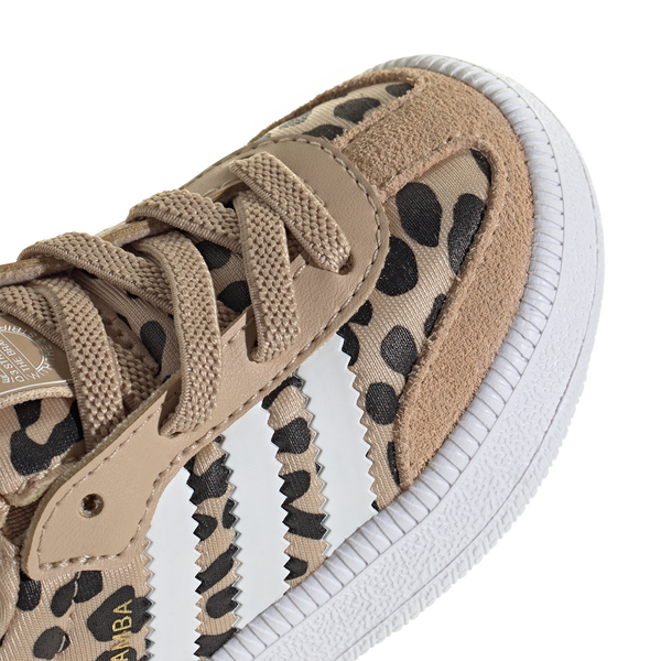 adidas Originals Samba Quickon - Boys' Toddler - Magic Beige/Footwear White/Coere Black - Image 7