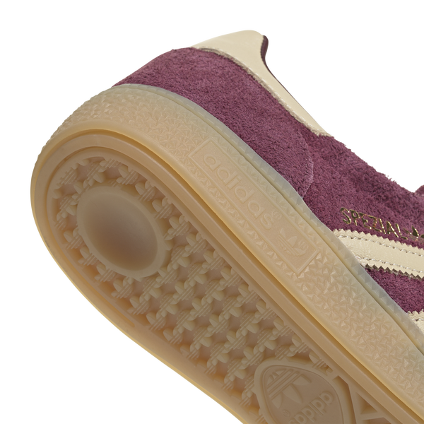 adidas Originals Handball Spezial - Women's - Maroon/Gold Met/Warm Vanilla - Image 6