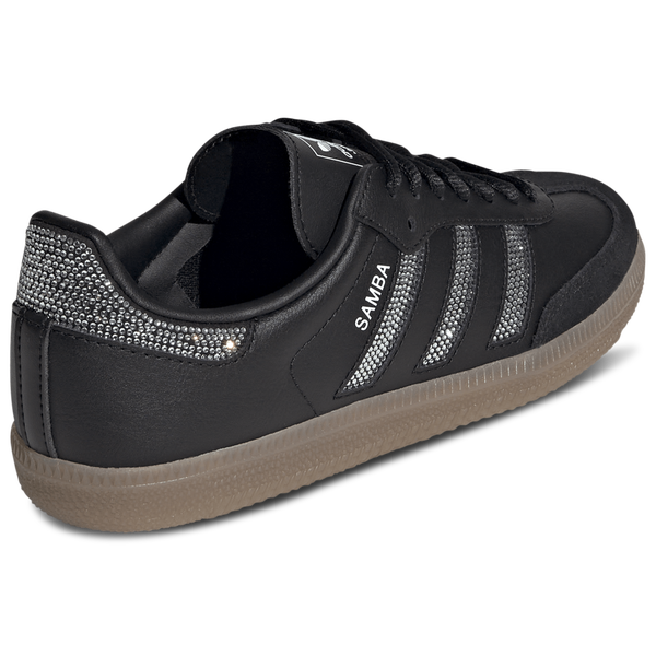 adidas Originals Samba OG - Girls' Grade School - Core Black/Silver/Core Black - Image 3