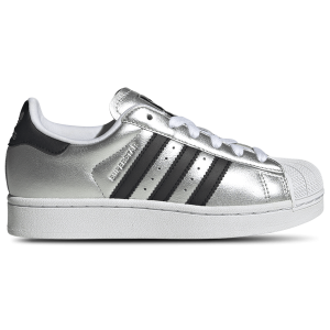 adidas Originals Superstar II - Boys' Grade School - Core Black/Silver Metallic/Silver Metallic