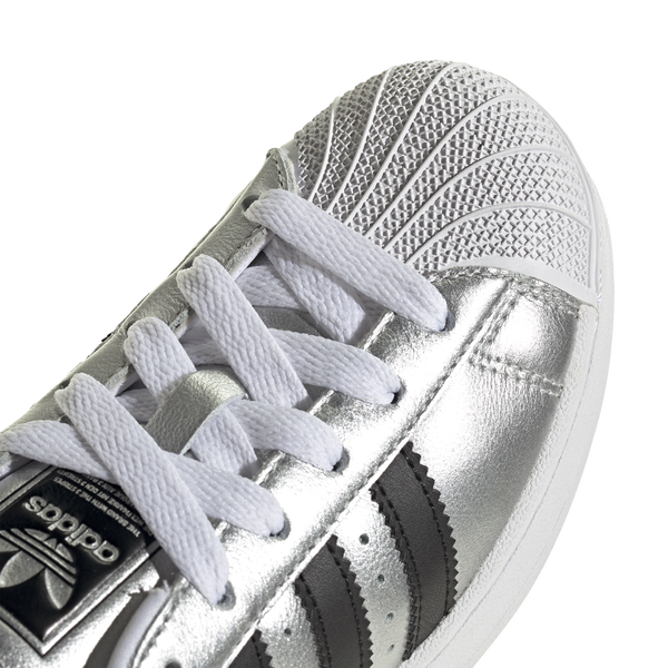 adidas Originals Superstar II - Boys' Grade School - Core Black/Silver Metallic/Silver Metallic - Image 7