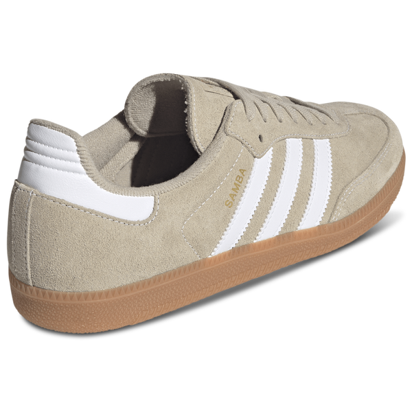 adidas Samba OG - Men's - Gum 2/Ftwr White/Khaki Three - Image 3