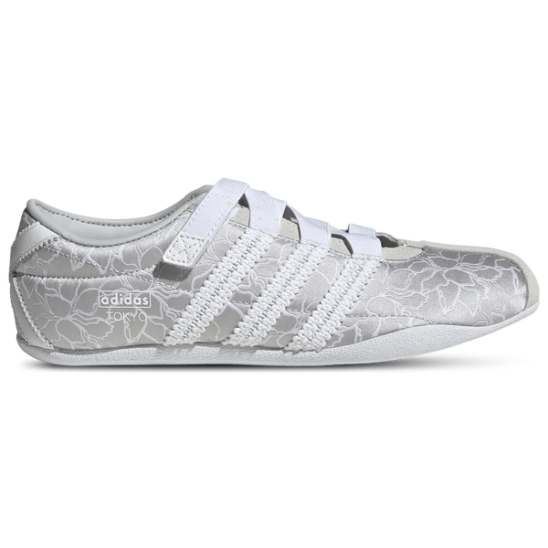 adidas Tokyo Mary Jane Pastel Craft - Women's - Silver Metallic/Footwear White/Grey