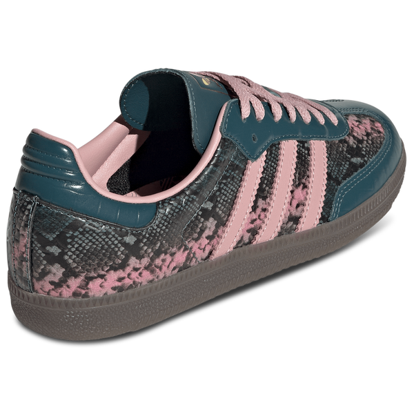 adidas Originals Samba OG - Women's - Wonder Mauve/Gold Metallic/Rich Green - Image 3