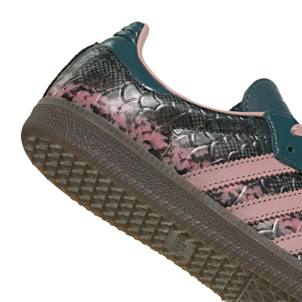 adidas Originals Samba OG - Women's - Wonder Mauve/Gold Metallic/Rich Green - Image 6