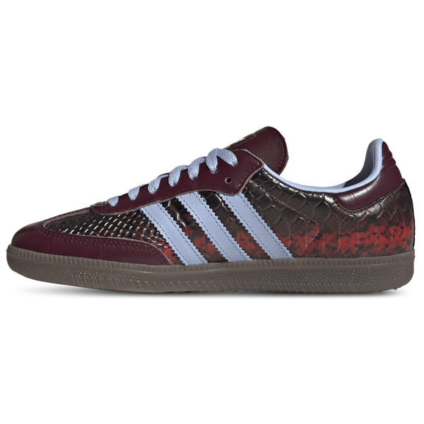 adidas Originals Samba OG - Women's - Blue Dawn/Gold Metallic/Maroon - Image 2