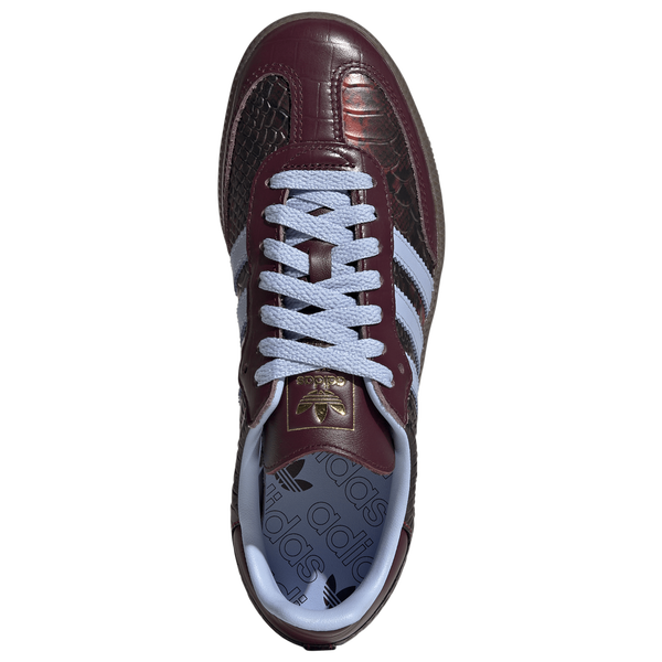 adidas Originals Samba OG - Women's - Blue Dawn/Gold Metallic/Maroon - Image 4