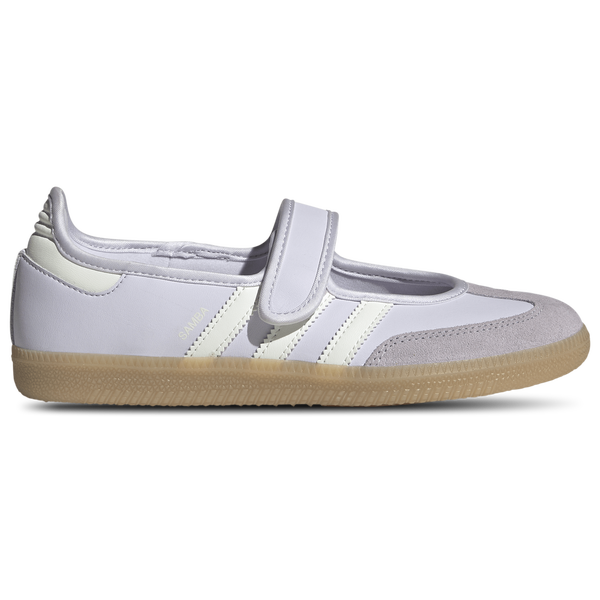 adidas Originals Samba Jane - Women's - Off White/Frozen Purple/Gum