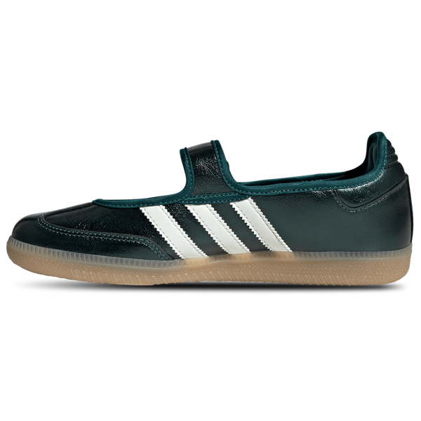 adidas Originals Samba Jane - Women's - Rich Green/Off White/Gum - Image 2