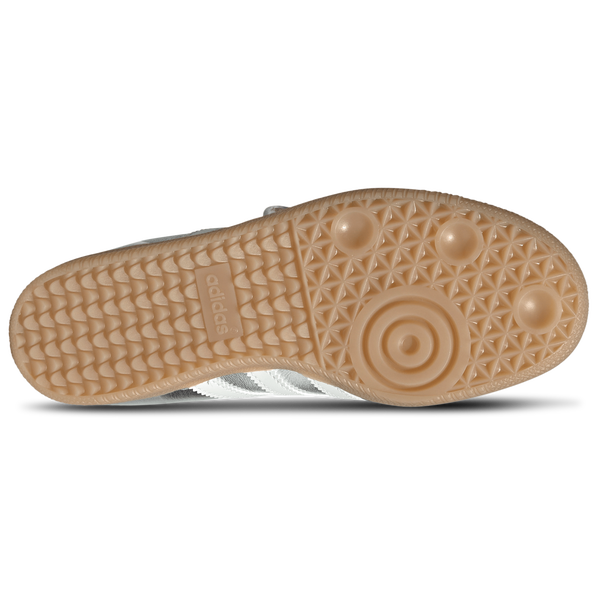adidas Originals Samba Jane - Women's - Silver Metallic/Off White/Gum - Image 5