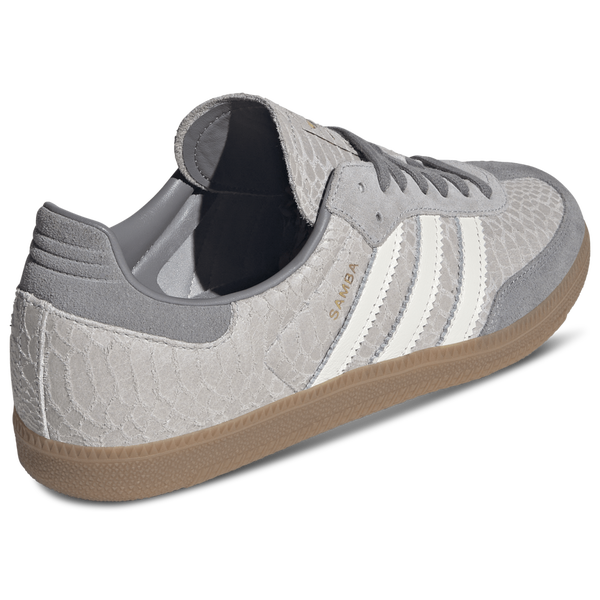 adidas Samba OG - Men's - Grey/Off White/Gum - Image 3
