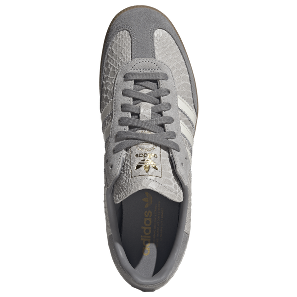 adidas Samba OG - Men's - Grey/Off White/Gum - Image 4