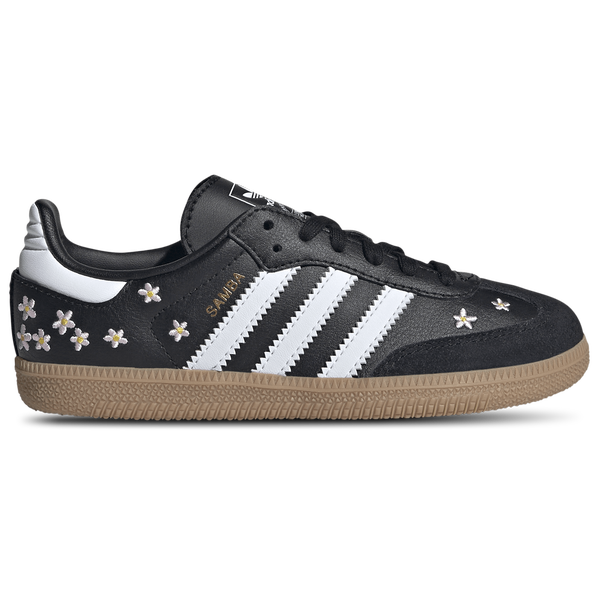 adidas Originals Samba OG - Boys' Preschool - Core Black/Footwear White/Gum