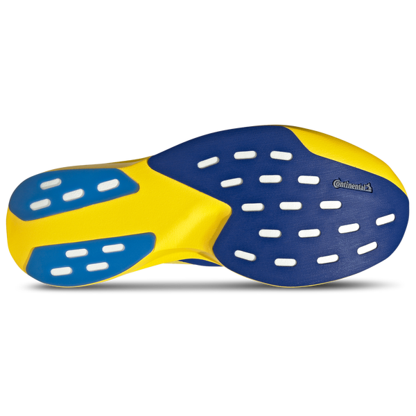 adidas Adizero Evo SL - Men's - Yellow/Team Royal Blue/Iron Met - Image 5