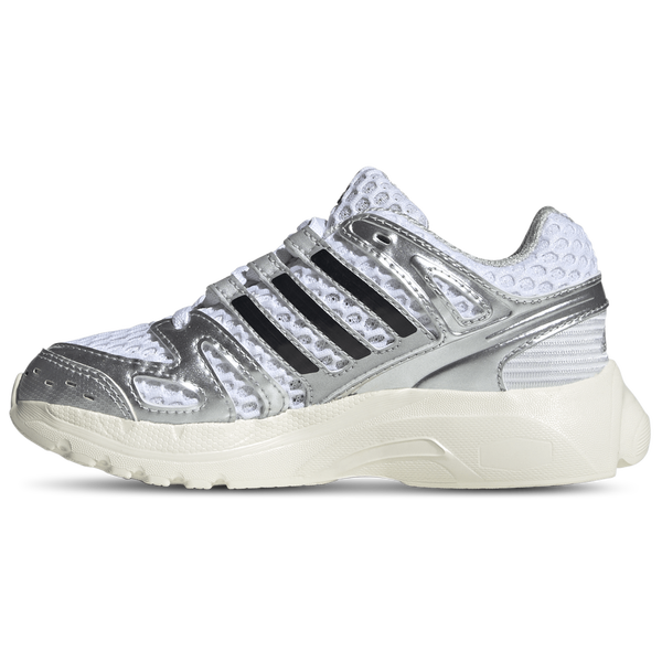 adidas Adistar Control 5 - Boys' Preschool - White/Silver Metallic/Grey - Image 2