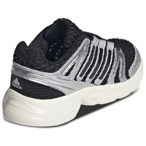 adidas Adistar Control 5 - Boys' Preschool - Core Black/Silver Metallic/Grey - Image 3