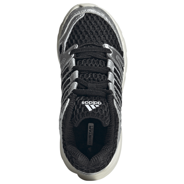 adidas Adistar Control 5 - Boys' Preschool - Core Black/Silver Metallic/Grey - Image 4