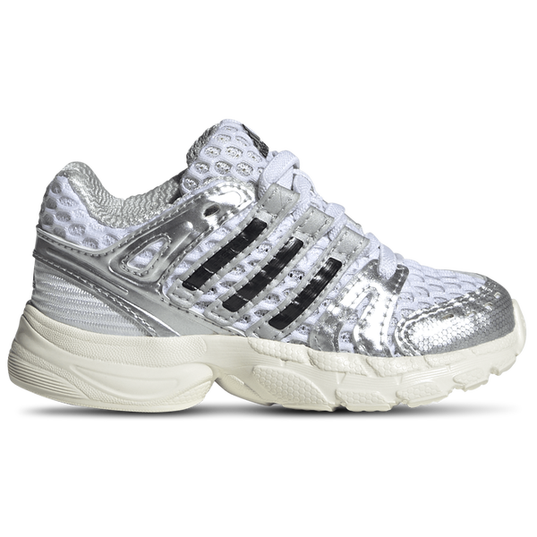 adidas Adistar Control 5 - Boys' Toddler - White/Silver