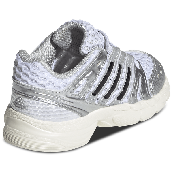adidas Adistar Control 5 - Boys' Toddler - White/Silver - Image 3