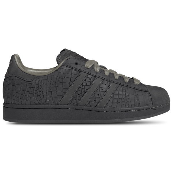 adidas Originals Superstar II - Men's - Grey/Utility Black/Clay