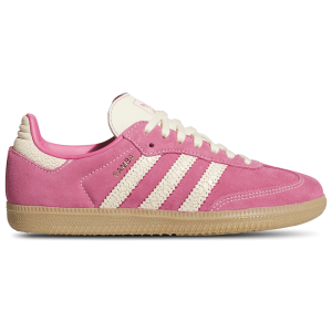 adidas Originals Samba OG - Girls' Grade School - Warm Vanilla/Pink Fusion/Gum