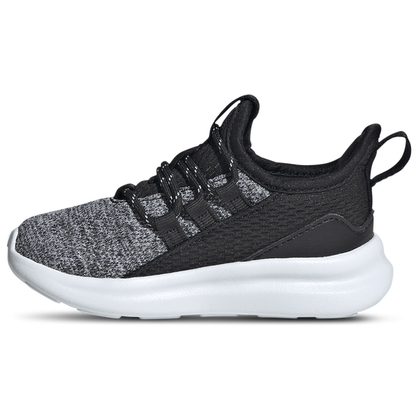 adidas Lite Racer Adapt 8.0 Elastic Lace - Boys' Toddler - Core Black/Footwear White/Core Black - Image 2