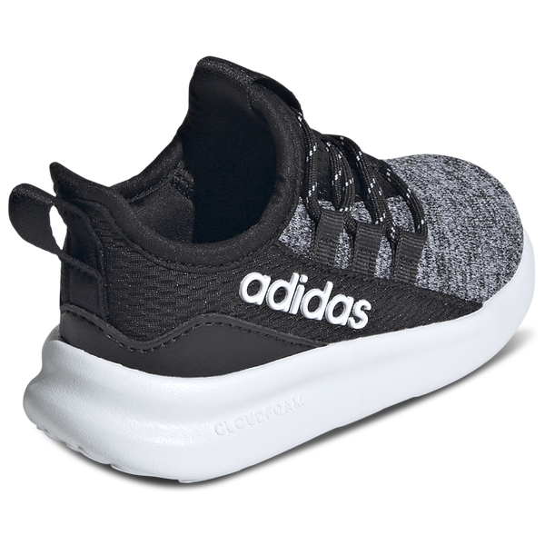 adidas Lite Racer Adapt 8.0 Elastic Lace - Boys' Toddler - Core Black/Footwear White/Core Black - Image 3