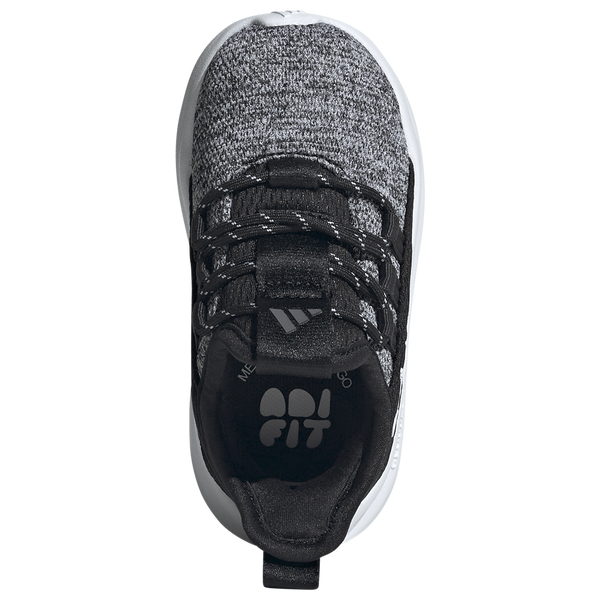 adidas Lite Racer Adapt 8.0 Elastic Lace - Boys' Toddler - Core Black/Footwear White/Core Black - Image 4