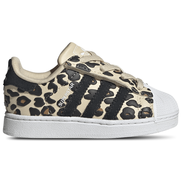 adidas Originals Superstar - Girls' Toddler - Tan/Multi