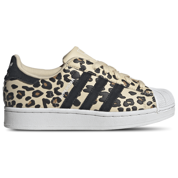 adidas Originals Superstar - Girls' Grade School - Tan/Multi