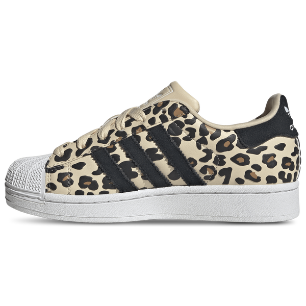adidas Originals Superstar - Girls' Grade School - Tan/Multi - Image 2