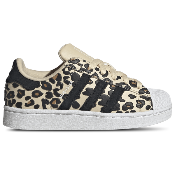 adidas Originals Superstar - Girls' Preschool - Tan/Multi