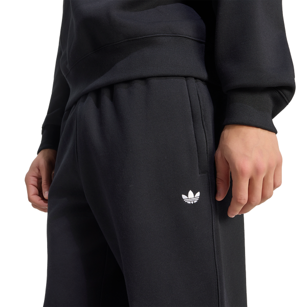 adidas Originals Trefoil Essentials Fleece Pants - Men's - Black - Image 3