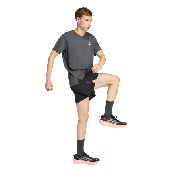 adidas adi365 Formotion Iconic 7" Running Shorts - Men's - Black/Grey - Image 5