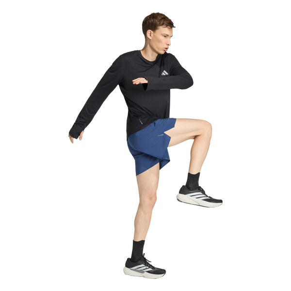 adidas adi365 Formotion Iconic 7" Running Shorts - Men's - Tech Indigo/Dark Blue - Image 5