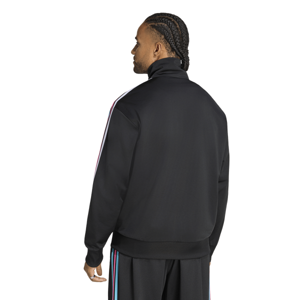 adidas Firebird Track Top - Men's - Black/Multicolor - Image 2