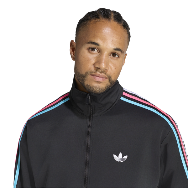 adidas Firebird Track Top - Men's - Black/Multicolor - Image 3