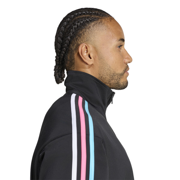 adidas Firebird Track Top - Men's - Black/Multicolor - Image 4