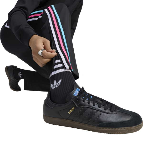 adidas Firebird Track Pants - Men's - Black/Multicolor - Image 4