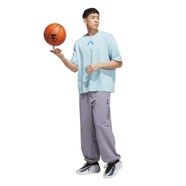 adidas Anthony Edwards Foundation Sweatpants - Men's - Slate - Image 5