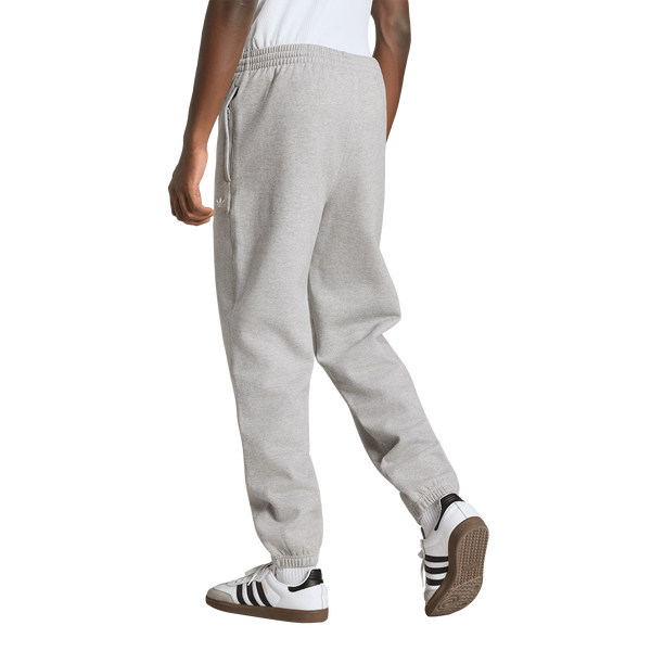adidas Originals Trefoil Essentials Fleece Pants - Men's - Medium Grey Heather - Image 2
