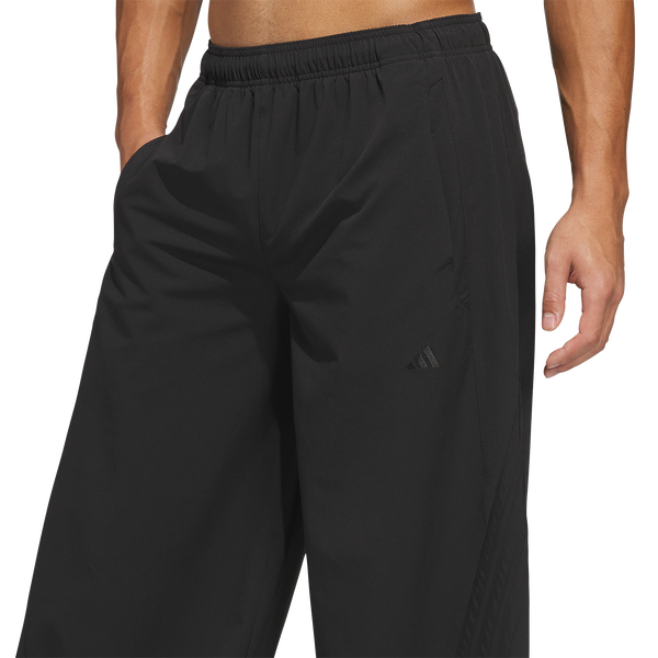 adidas Basketball Woven Pants - Men's - Black - Image 3